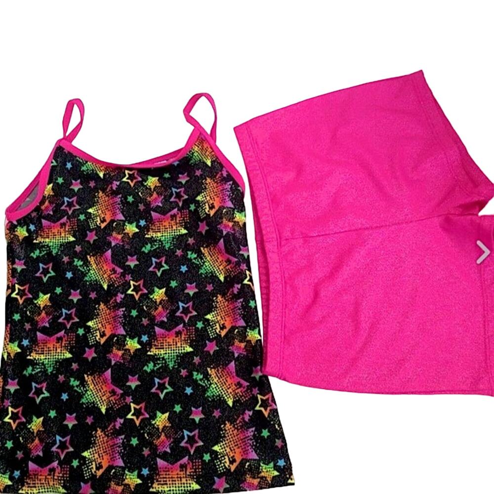 Danskin Shimmer Stars 2pc Cheer Dance Gymn…